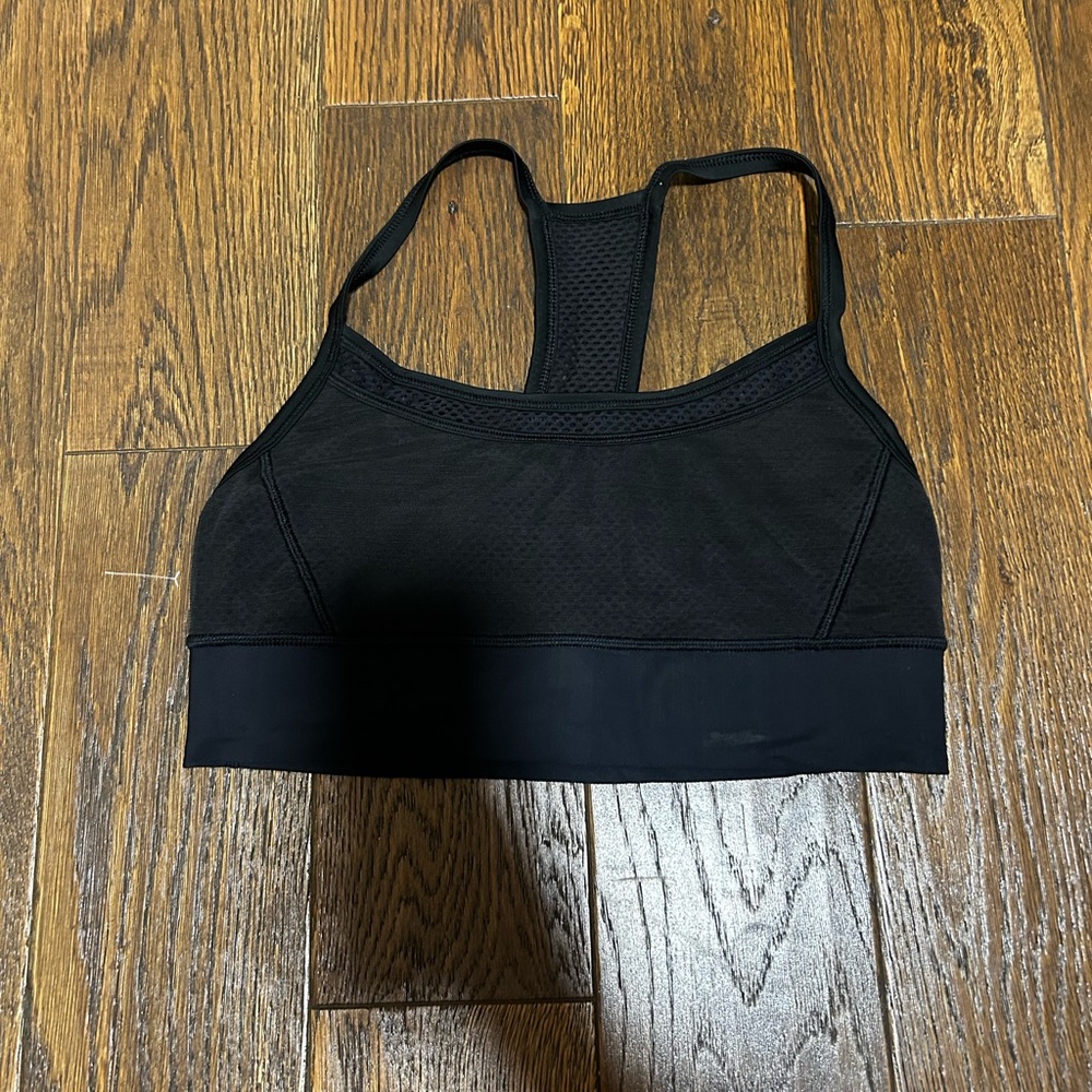 Lululemon Women's Black Sports Bra
